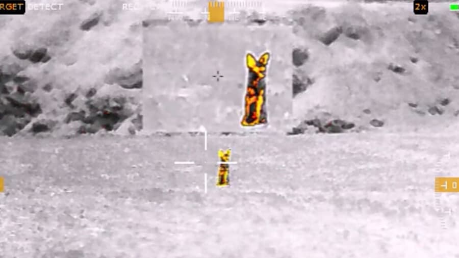 Contractor Thermal Color Modes Tested On Coyote 