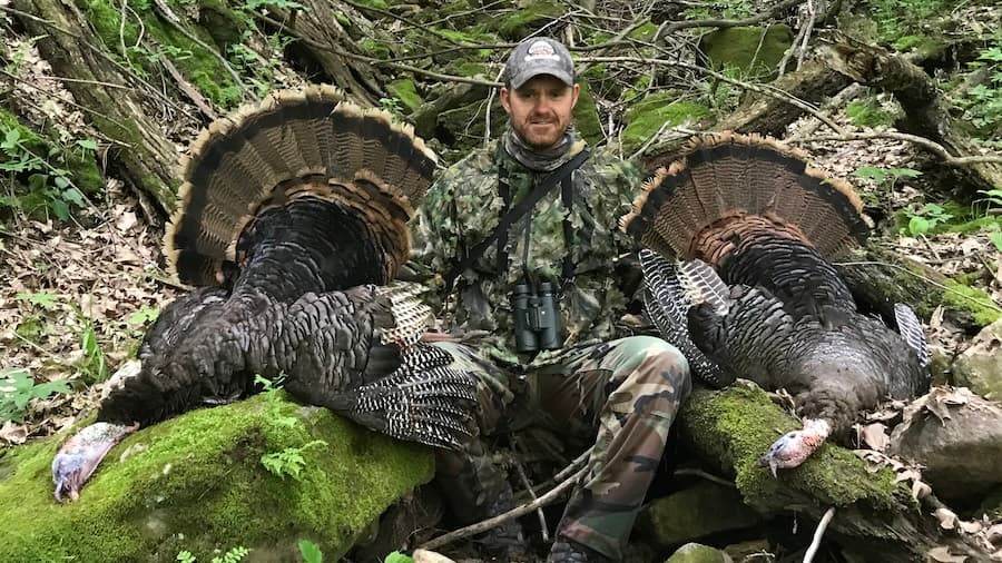 Turkey Double Kill in Wisconsin Using Benelli Nova