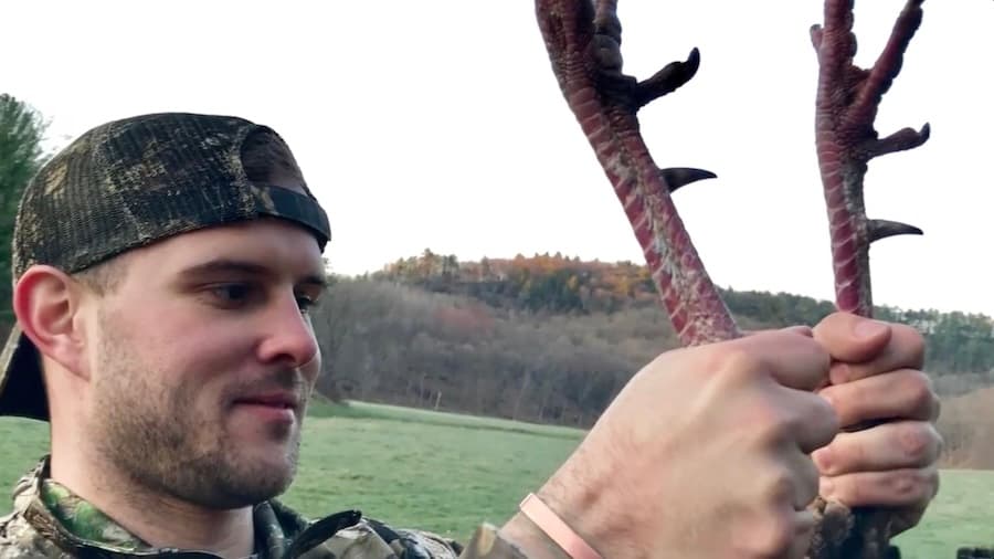 First Time Turkey Hunter Bags Big Bearded Gobbler